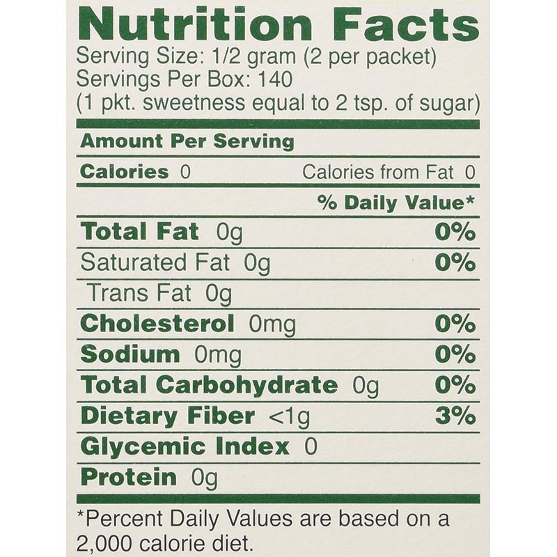 SweetLeaf Stevia Sweetener 70 packets 2.5oz (Pack of 3)