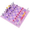 Marsrut Pink Chess Set with Chess Board Educational