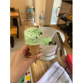 Easy Release Trigger Ice Cream Sandwich Scoop for Big Volumes | Nostalgic Old Fashioned Ice Cream Scooper, Designed In a Classic Cylindrical Style Scoop Disher