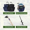 ZELARMAN Garden Tool Organizer,17L Foldable Basket with Handles, Garden Bucket