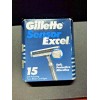 Gillette Sensor Excel 15 twin Blade Cartridges
