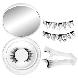 Magnetic Eyelashes with Applicator Reusable Magnetic Lashes No Glue Needed MagneticEyelashes without Eyeliner Cat Eye Natural Look MagneticLashes Kit Easy to Wear and Remove