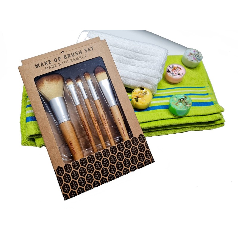 Make Up Brush Set | Made with Bamboo | Beauty