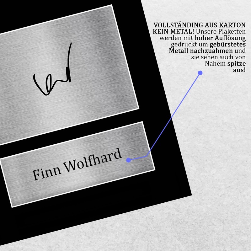 HWC Trading Finn Wolfhard Mike Wheeler Gifts Printed Autograph Display