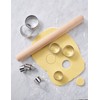 Paderno 47316 Ring Dough Cutter in Stainless Steel Diametro 10