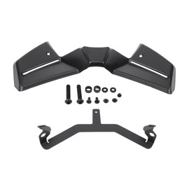 ABCERRS Motorcycle Front Spoiler Winglet Aerodynamic Wing Compatible with MT09 MT-09 SP Y-AMT 2024 2025 Black