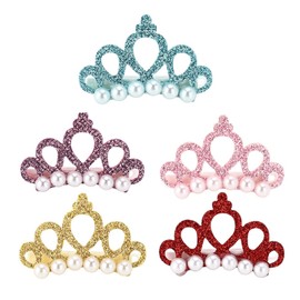 25Pcs Pet Crown, Grooming Accessories For Cat Dog Tiara Puppy Hair Clip Hairpin Medium Small Dog