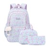 Bansusu 3Pcs Kids Backpack for Girls School Bag with Lunch