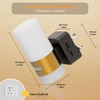 JandCase Motion Sensor Night Light Plug in, 1 Pack Motion