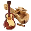 Guitar Wooden Puzzle Box Music Decorative Boxes