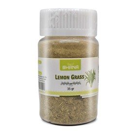 Shana Lemon Grass Powder Ground Dry Pure Natural Herbs Premium Dried Herbal Egyptian Arabic Herb Egypt Arab No Additives Non Gmo Kosher Halal (1 Pack = 1.23 oz / 35 gm) شانه ليمون مطحون حلال