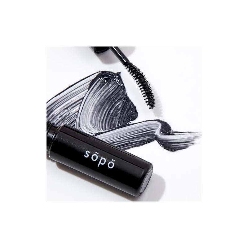 sopo Color Mascara, 12 Sheer Dark Navy Mascara, Navy 23AW