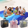 MZinge Mesh Beach Bag with 9 Pockets - Large Lightweight