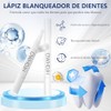 Kit Blanqueamiento Dental Cluye Bolígrafos Blanqueadores Luz Led Tabla Colores
