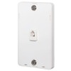 AMZER Wall Jack Phone Mount - White