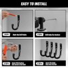 Snblzhef Heavy Duty Garage Storage Hooks,12pcs Bike Hooks for Garage