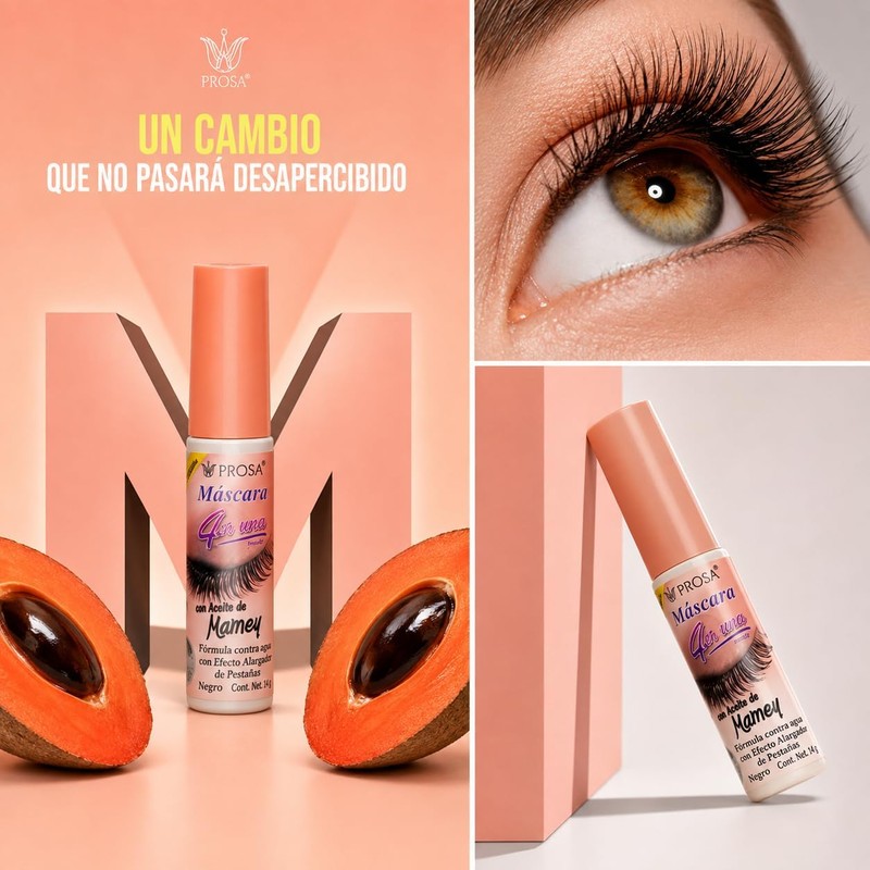 Prosa Máscara de Pestañas con Aceite de Mamey 14 g
