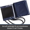 MABIS Sphygmomanometer Blood Pressure Replacement Cuff and Two-Tube Bladder, Infant