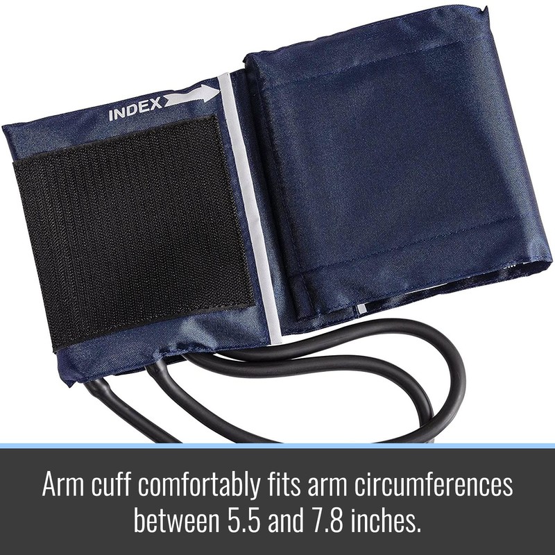 MABIS Sphygmomanometer Blood Pressure Replacement Cuff and Two-Tube Bladder, Infant