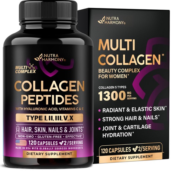Multi Collagen Peptides - Hydrolyzed Types I, II, III, V