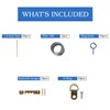 254pcs Picture Hooks Picture Hanging Kit Photo Assortment Hanging Hardware