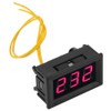 AC Voltmeter Digital LED Display Voltage Meter Panel 2 Wire