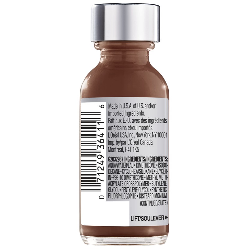 L’Oréal Paris Makeup True Match Super-Blendable Liquid Foundation, Hot Chocolate