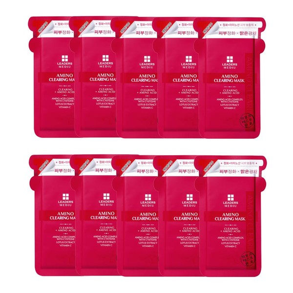 Leaders MEDIU Amino Brightening & Clearing Facial Sheet Mask |
