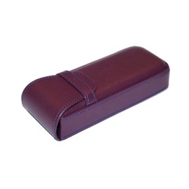 Benno Glasses Case with Clip Bordeaux