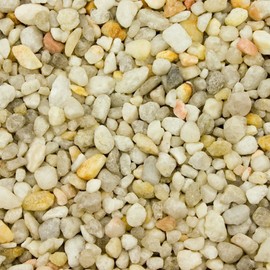Spectrastone Ocean Beach Pebble for Freshwater Aquariums, 25-Pound Bag