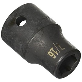 SK Tools USA 1/2" Drive, 7/16", 6 Point, Standard Impact Socket | 34014