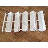 Moondown Farm Bird Cage Feeder with Perch 17.5cm for Budgie,