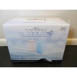 Therapedic Polar Nights Cooling Memory Foam Knee Pillow, 10" x 8"