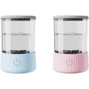 Limpiador de brochas de maquillaje eléctrico, fácil y práctico compañero