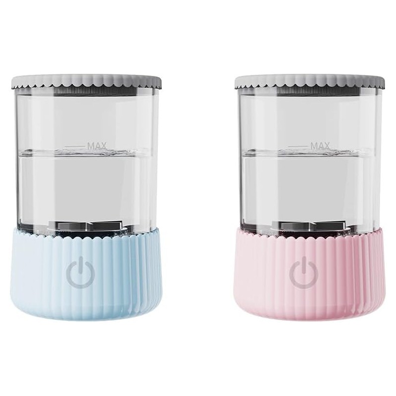 Limpiador de brochas de maquillaje eléctrico, fácil y práctico compañero