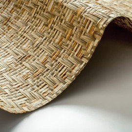 GoDear Design Faux Grasscloth Wallpaper for Bedroom Living Room, 100% Wood Pulp Textured Wall Covering Fabric for DIY, Home Décor Natural Woven Fabric, 23" W x 96" L Non-Pasted Paper, Velvet Bark