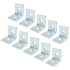heneng 10 Pcs 2 Hole 90° Fitting for 1-5/8" Strut