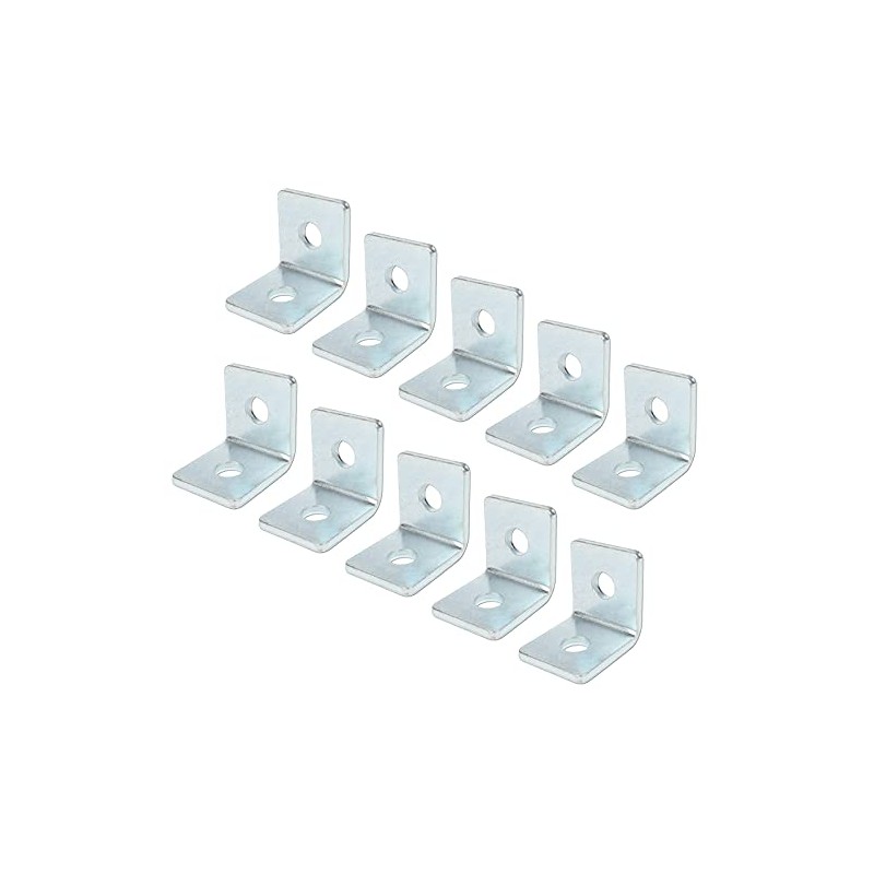 heneng 10 Pcs 2 Hole 90° Fitting for 1-5/8" Strut