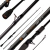 ZECK - All Black Cast STL 201 Baitcast Rod |