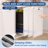 Insputer Pull Out Trash Can Under Cabinet with Tiltable 10°