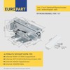 Europart Door Hinge Set for Bosch 10052968 Fridge Freezer Combination