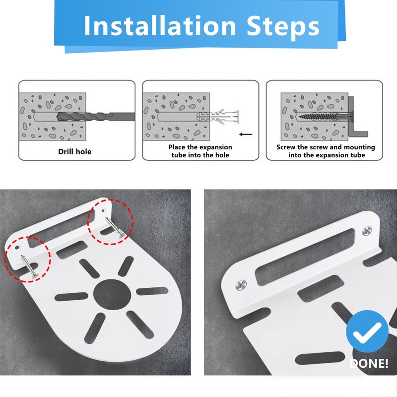 2 Pack Wall Mount Holder for Deco BE23/BE25/BE3600/BE5000 Mesh WiFi