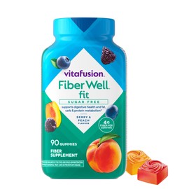 Vitafusion Vitafusion Fiber Well Fit Gummies Supplement, 90 Count (Packaging May Vary)