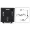 Weasch 10 Pack JD1912 Car Relay, 12V 40A, 4 Pins