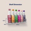 GALVANOX Acrylic Holder for SodaStream Bubly Drops - Countertop/Wall Mount