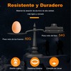 BYASKZIV Lampara Cabeza, Linterna de Cabeza IP68 Recargable, Resistencia a