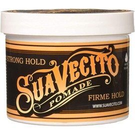Suavecito Strong Hold Hair Pomade For Men, 32 oz - Medium Shine Water Based Wax Like Flake Free Hair Gel - Easy To Wash Out - All Day Hold For All Hair Styles