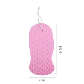 3Pcs Exfoliating Sponges Super Soft Bath Shower Sponge Body Wash Sponges Cleaning Loofah Body Scrubber Removes Dead Skin and Impurities for Women Men (Random Colors)