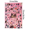 Blackpink Gift Wrapping Paper, Pack of 5, Ubephant Blackpink Wrapping