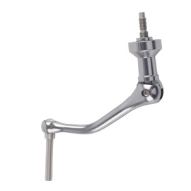 Spinning Reel Handle Aluminum Alloy Rustproof Screw In Type Fishing Wheel Refitting Parts Fishing Tackle Accessory